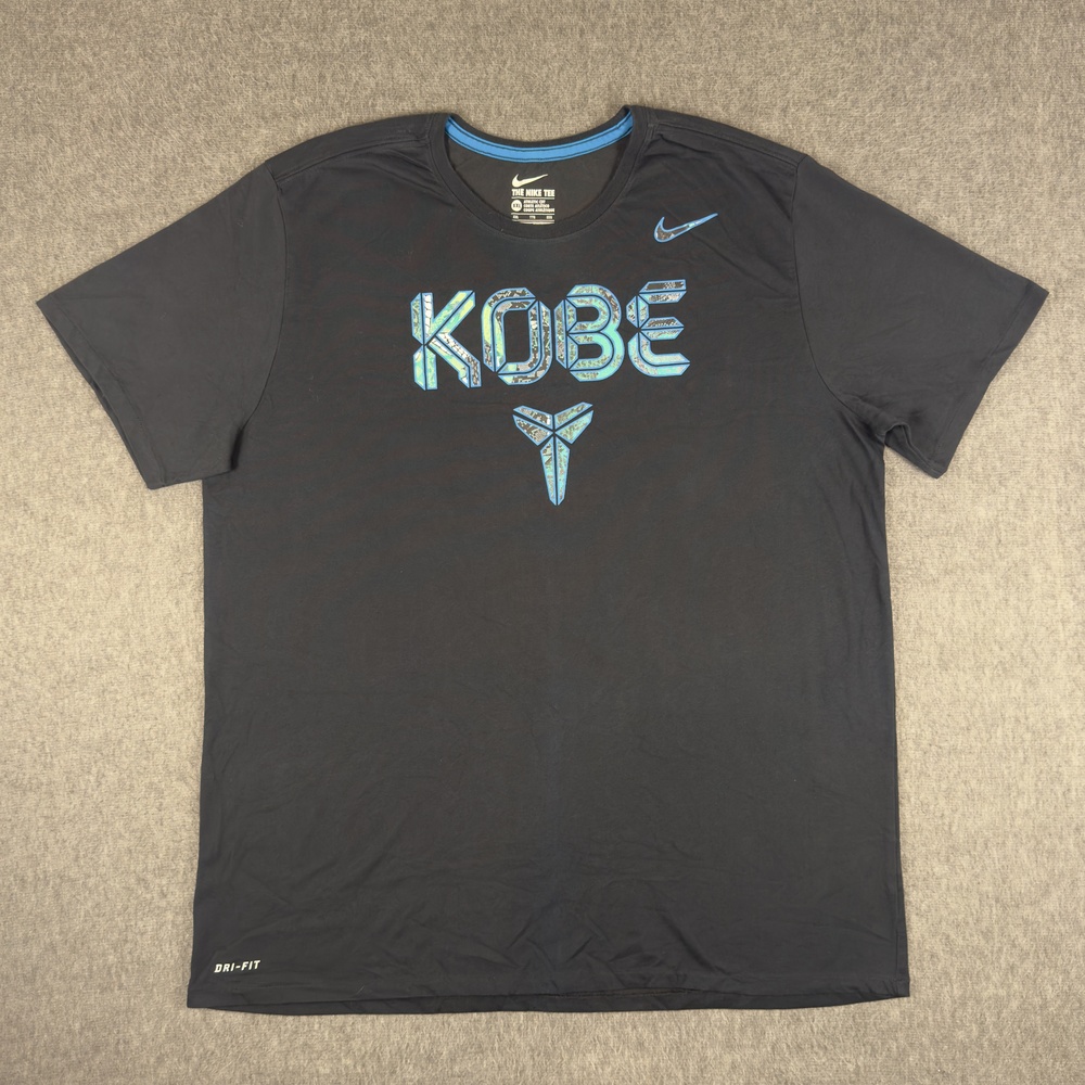 Nike Kobe Shirt Mens XXL Black Dri-FIT KOBE Mamba Snake Tee T-Shirt